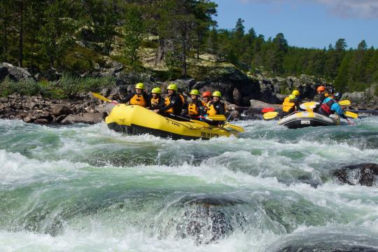 Dagali Fjellpark - Classic Rafting with lunch