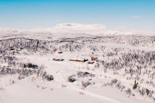 Hakkesetstølen Fjellstugu and cabins