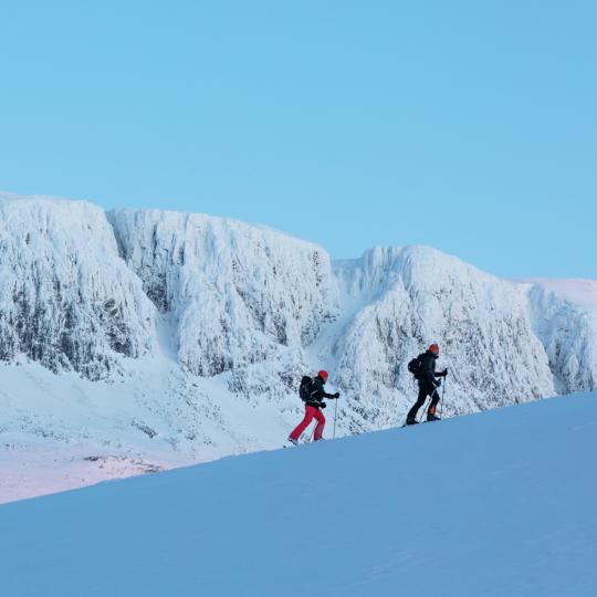 ski soloppgang