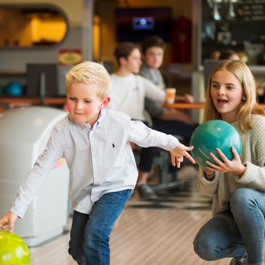 Bowling at Bowl and Dine