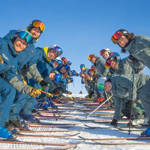 Geilo Skiskole fellesbilde vinter