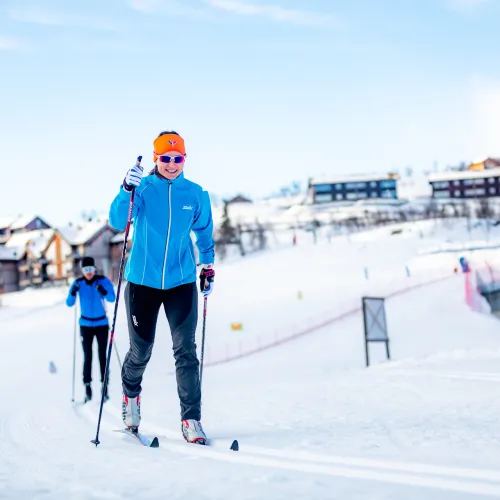 Langrennsløype på Kikut