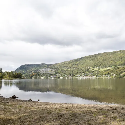 Badestrand holsfjorden