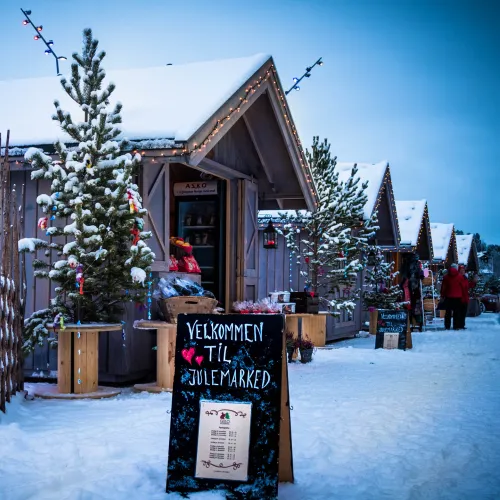 Julemarked i Geilo sentrum alle boder