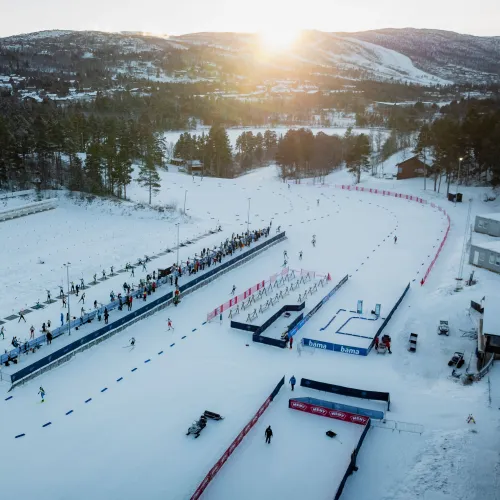 Sesongstart Skiskyting Stadion oversiktsbilde