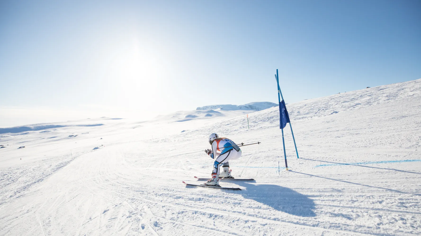 Geilo Grand Prix på Geilo nydelig solskinn og snø
