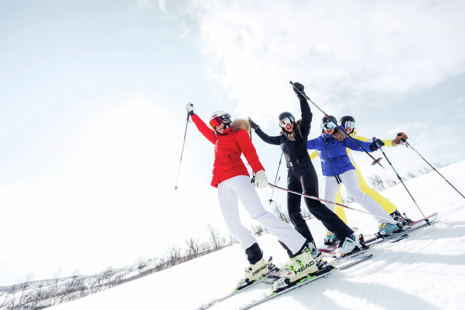 Jentetur på geilo på ski