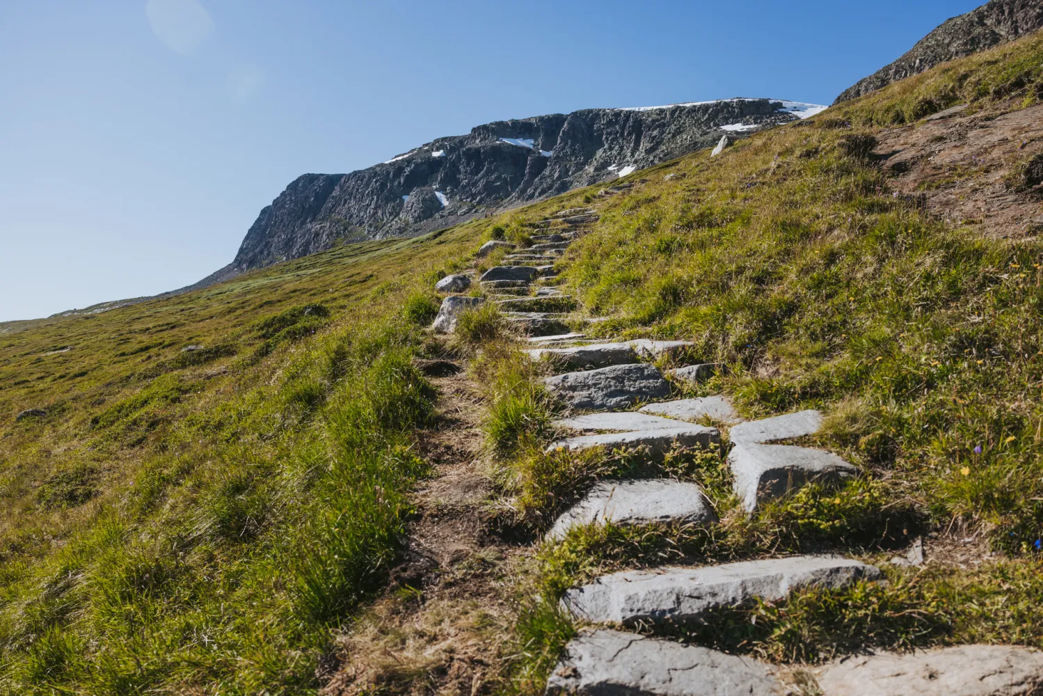 Prestholttrappene på Geilo
