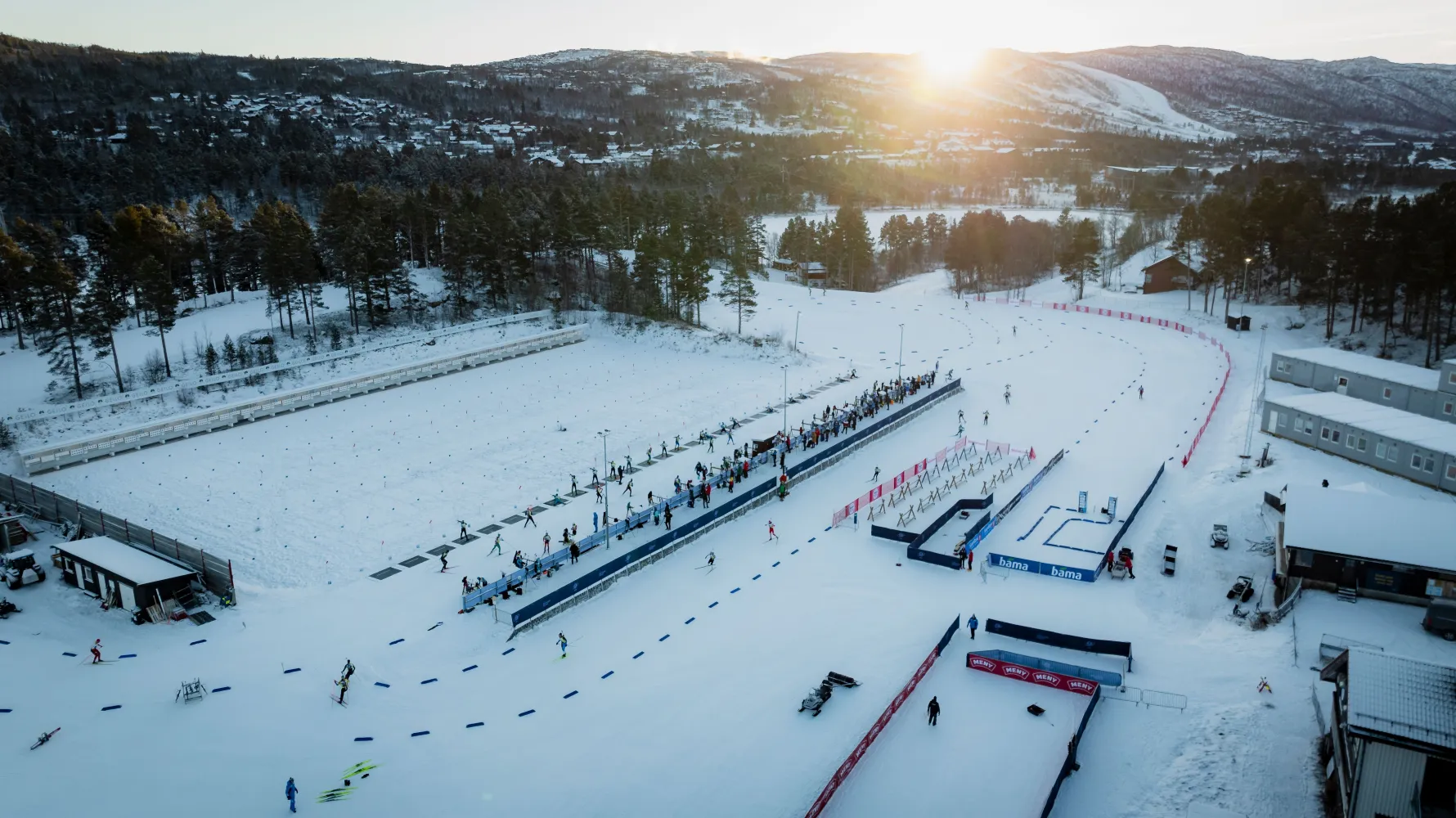 Sesongstart Skiskyting Stadion oversiktsbilde