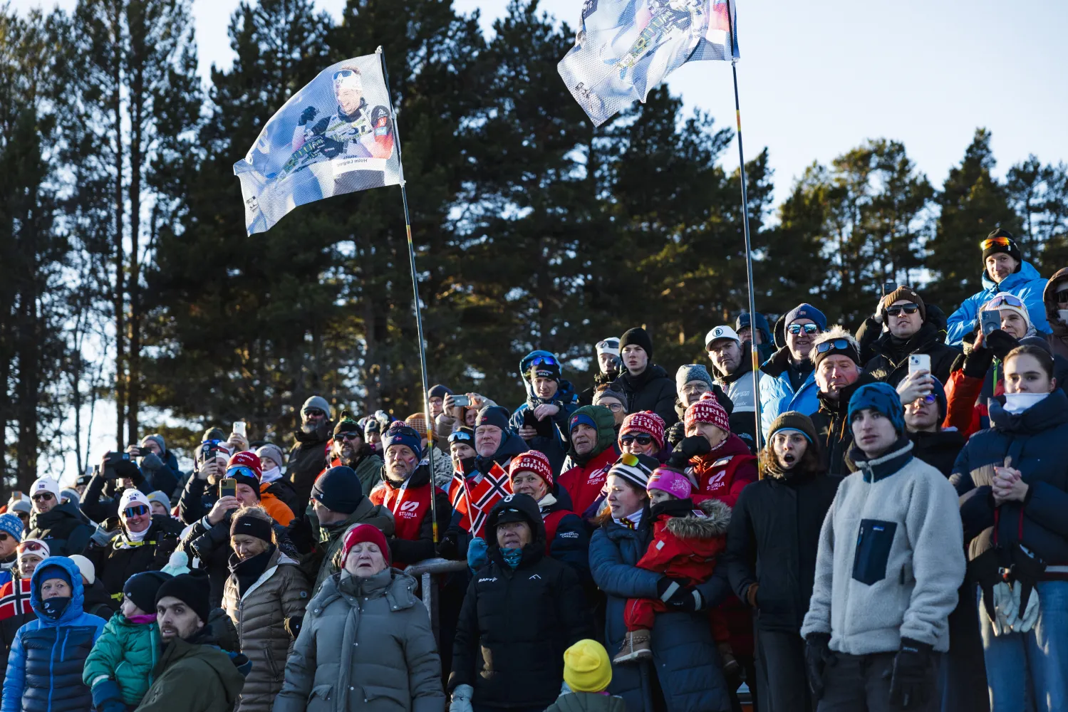 Sesongstart publikum på søndag