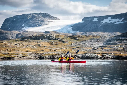 Kayak trip on Finsevann