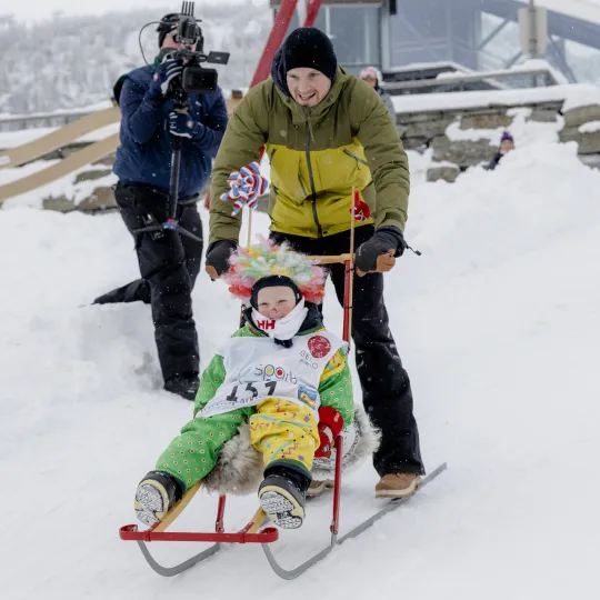 Spark VM 2026 far og sønn i farta