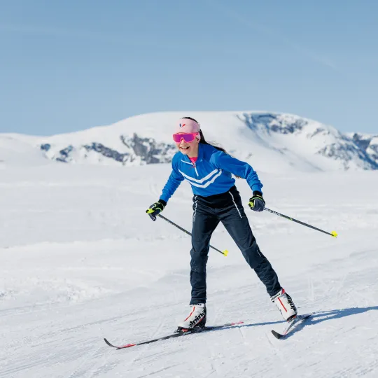 Langrenn på Geilo i Budalen barn som leker