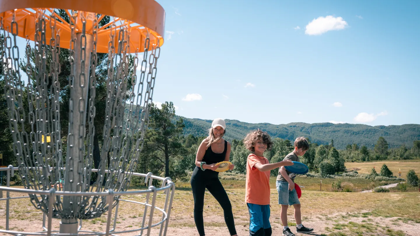 frisbeegolf