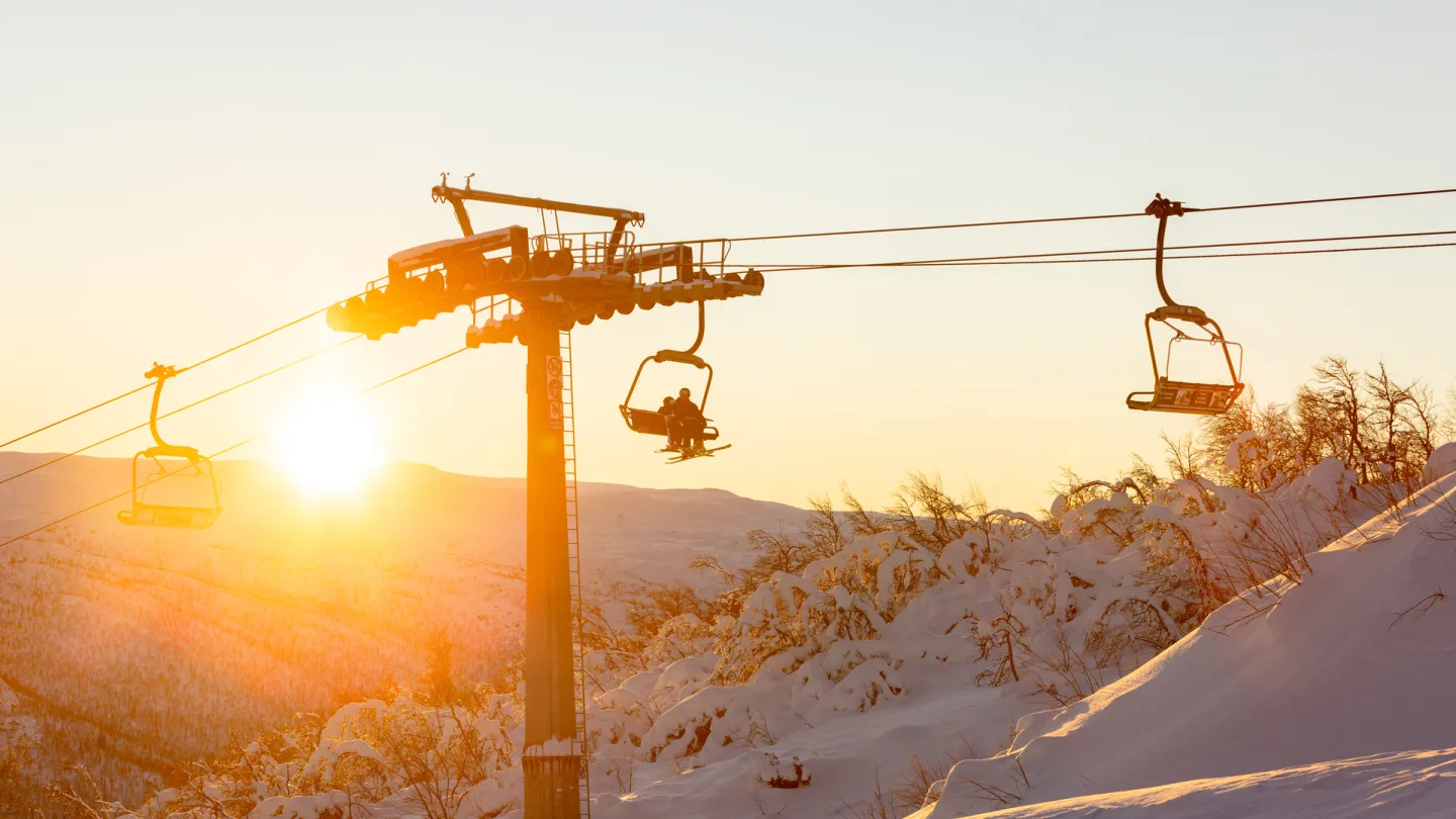 Soloppgang Geiloheisen SkiGeilo