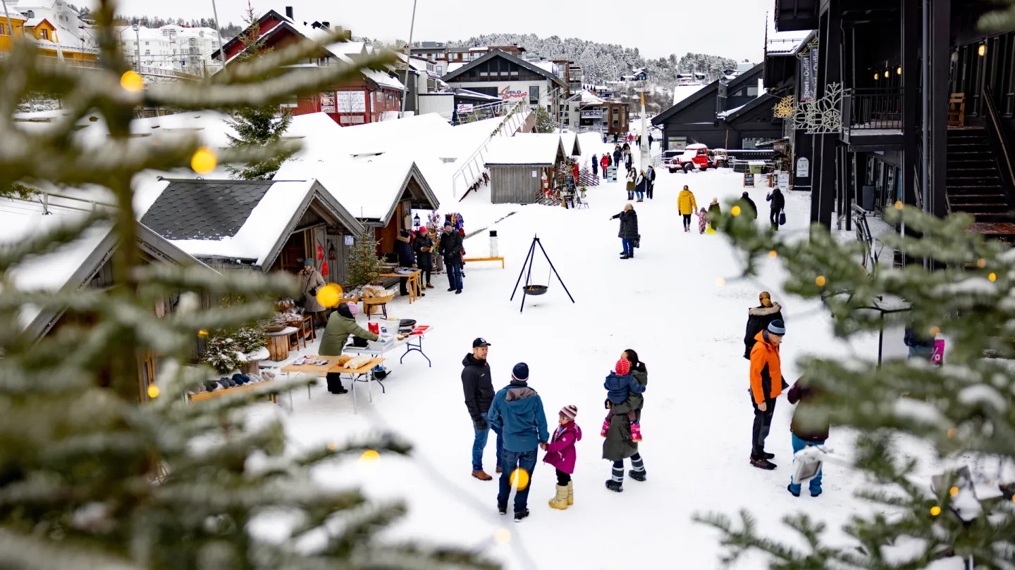 Julemarked på Geilo