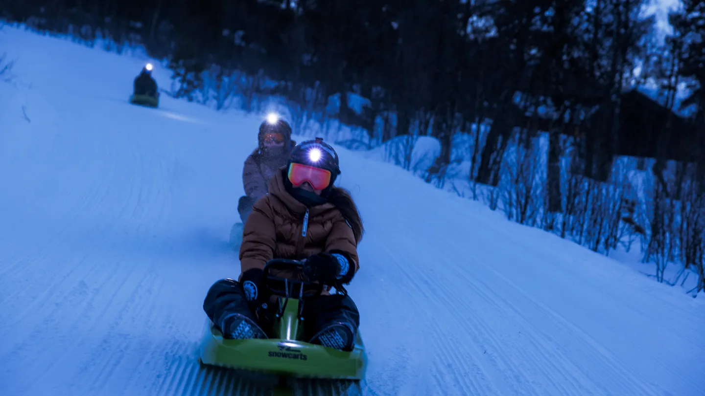 Kveldsaking i Dagali på Geilo
