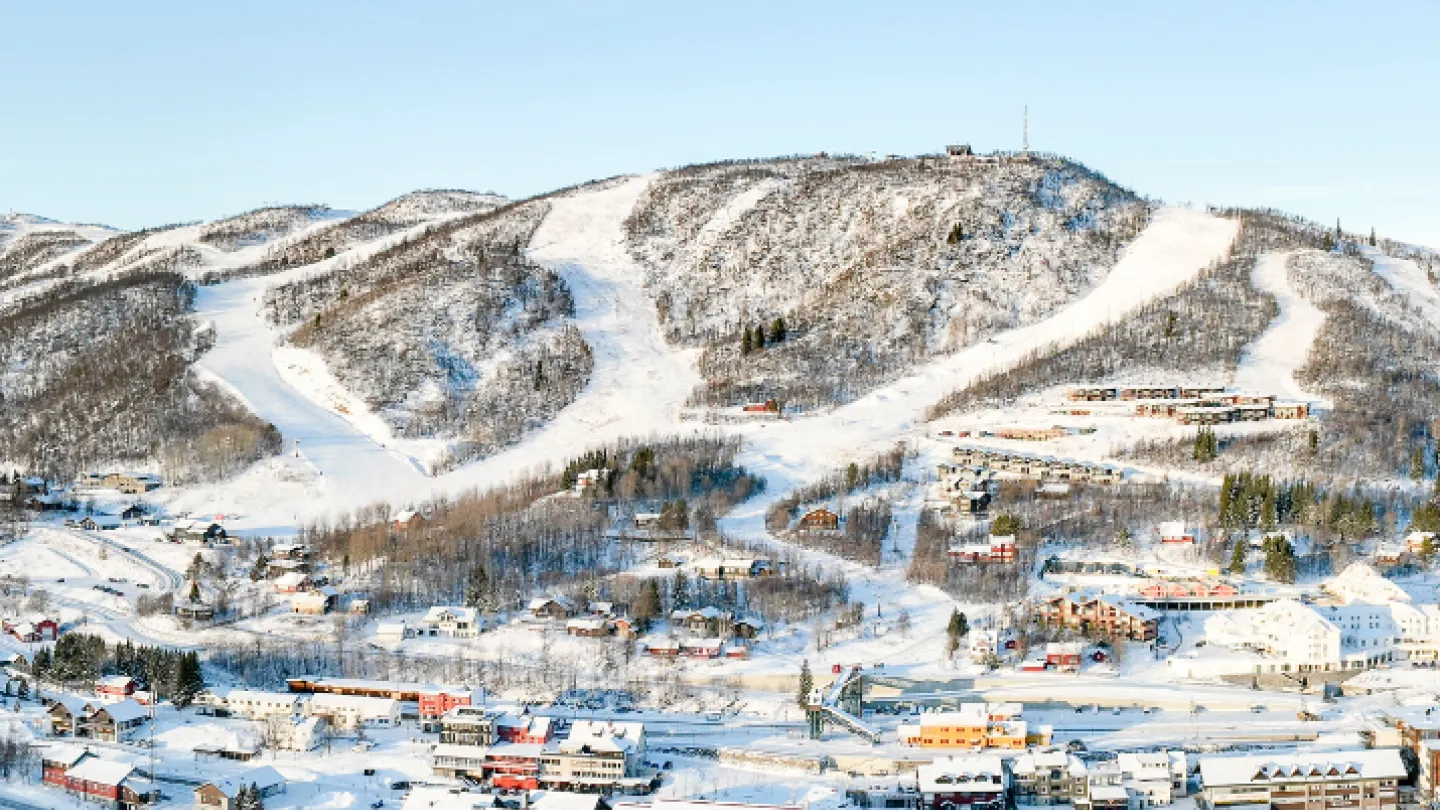 Vinteraktivitetskart over Geilo