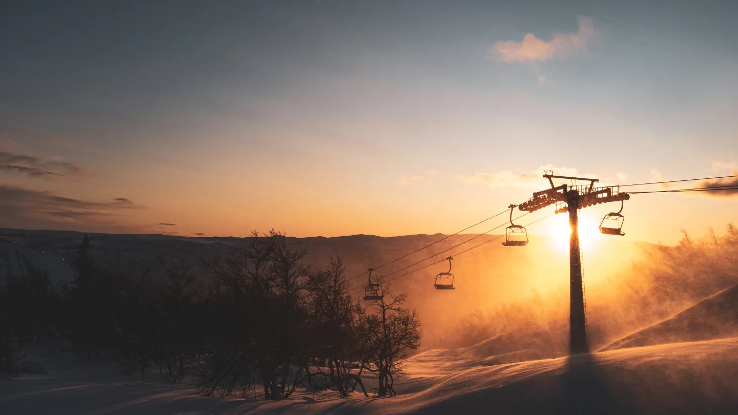 SkiGeilo sol i heisen