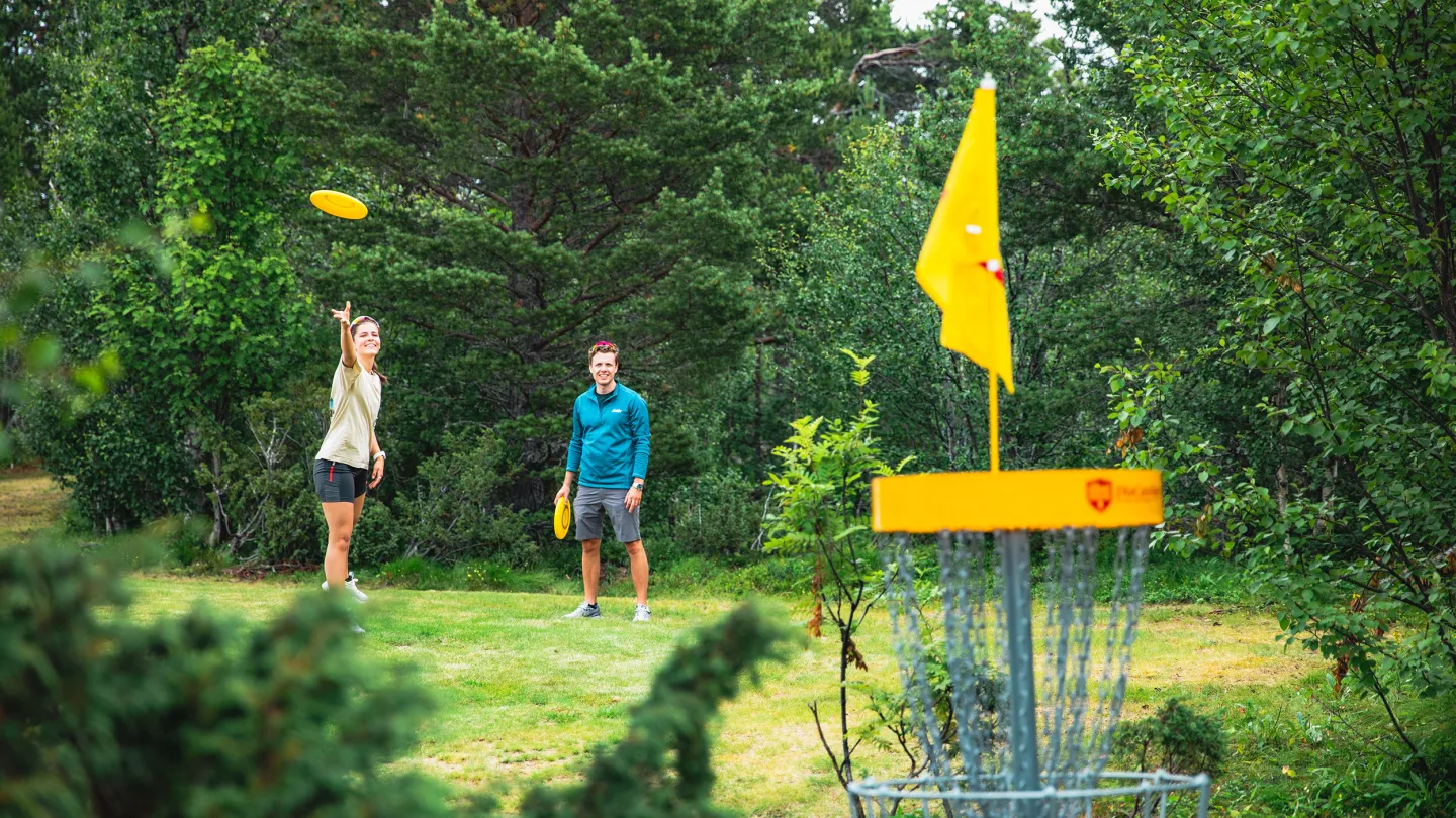 Frisbeegolf