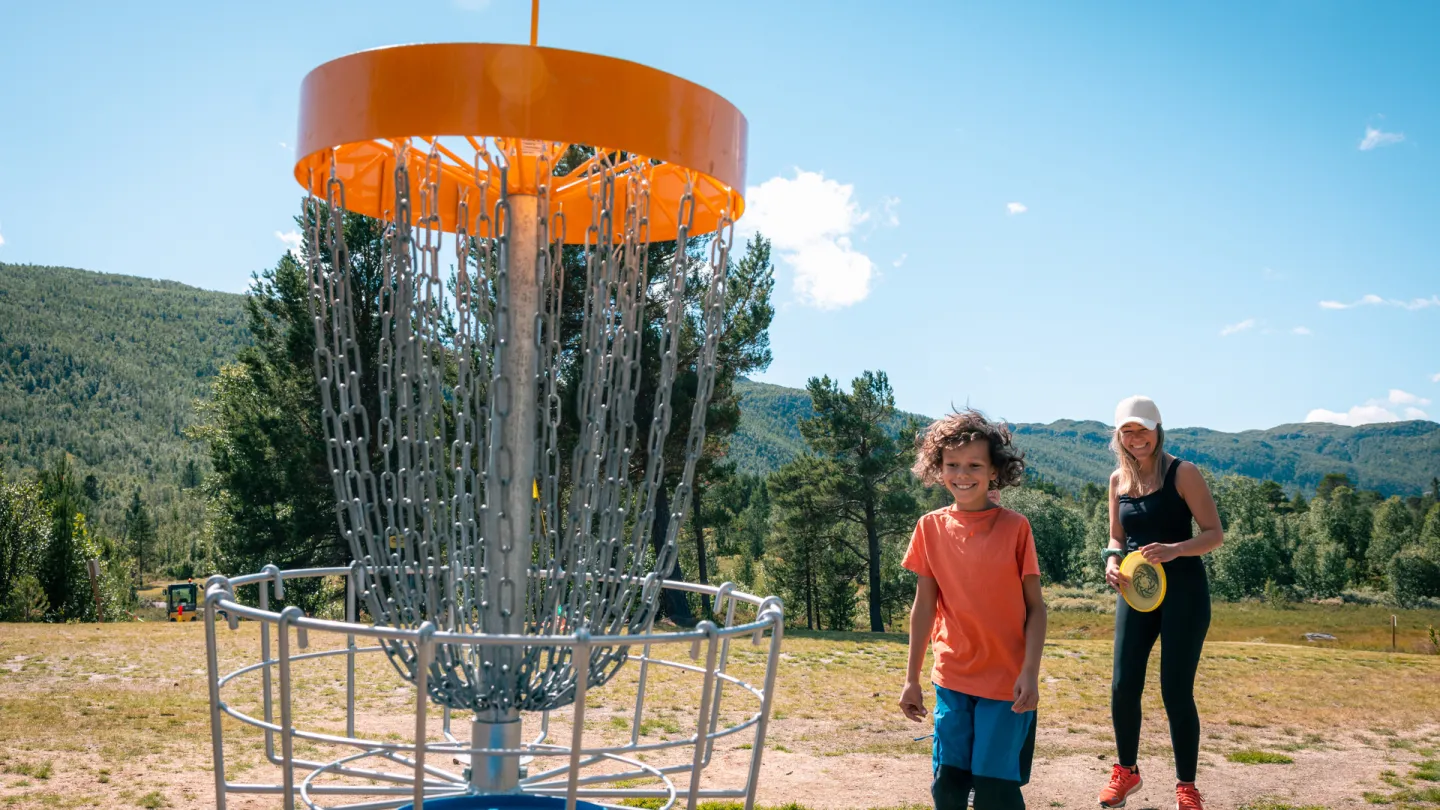 frisbeegolf