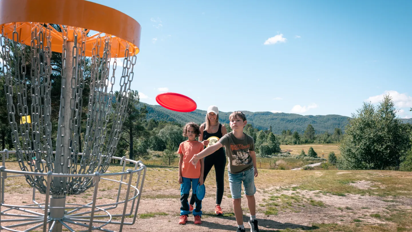 frisbeegolf