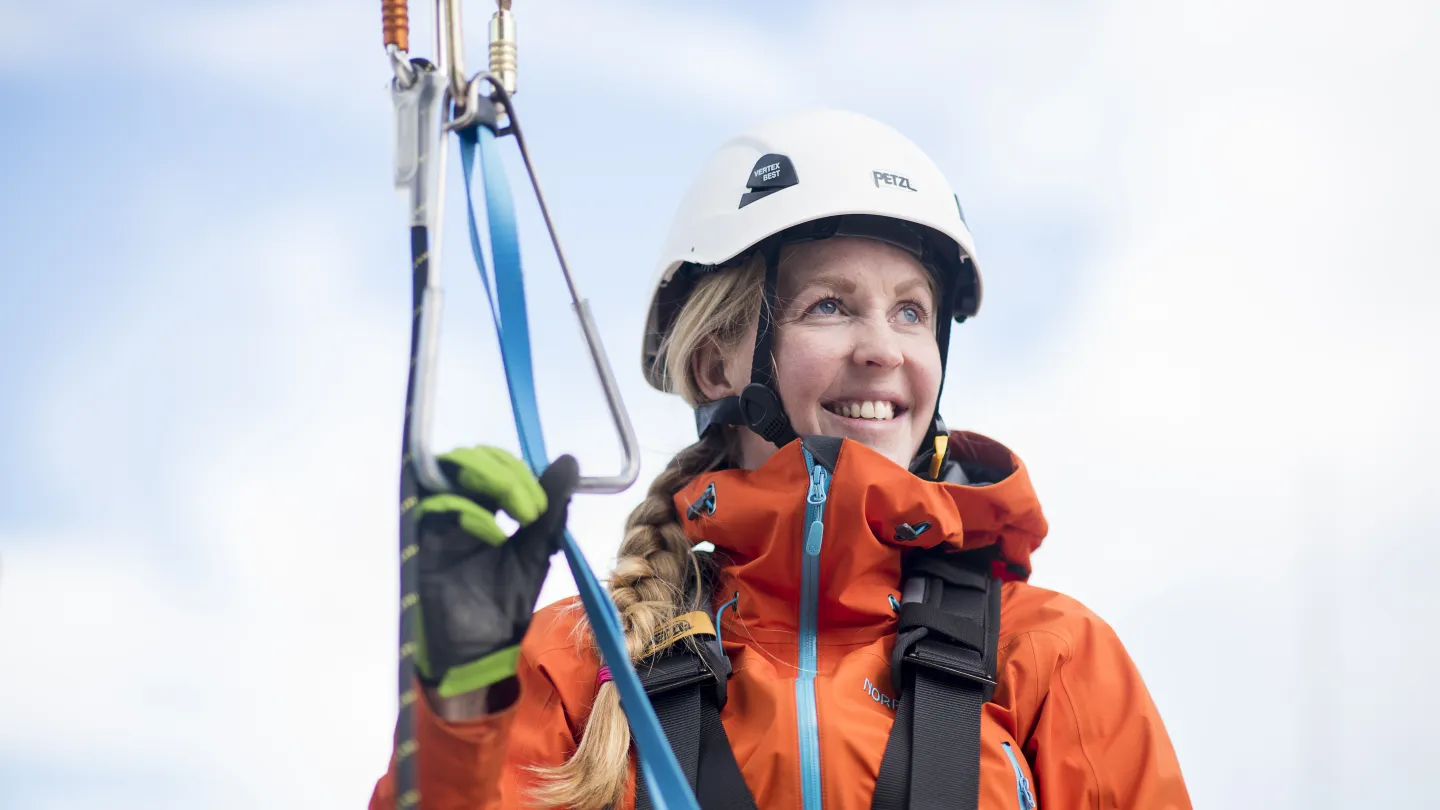 Zipline at Geilo