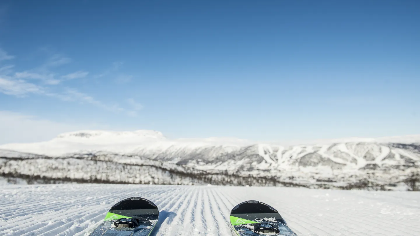 SkiGeilo utsikt kikut ski