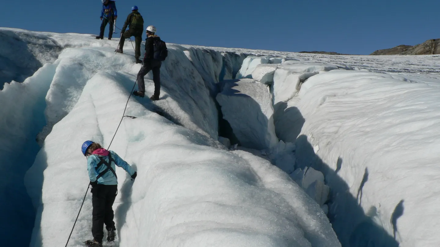 Brevandring på Hardangerjøkulen 